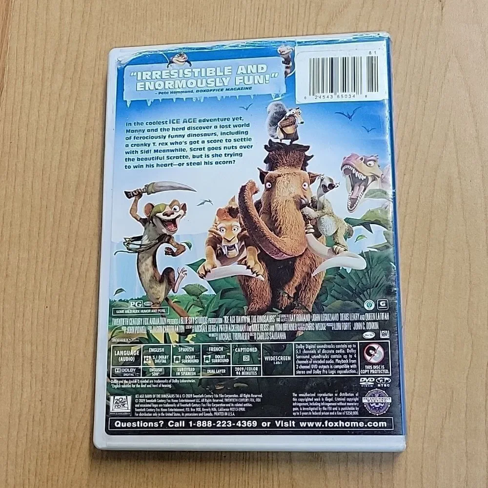 Ice Age vhs and dvds‎